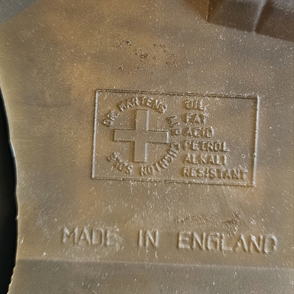 Dr. Martin's Black Leather Lace-Up Oxford Shoes Size 11 - Picture 13 of 16